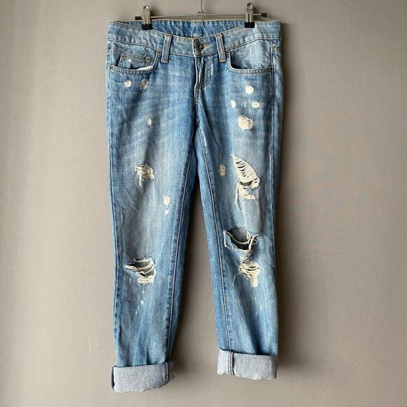Carmar sz 25 blue distressed jeans‎ - Picture 1 of 12